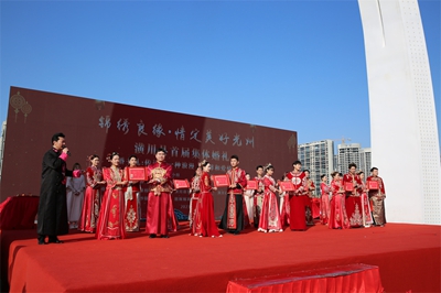 zoty中欧官方网站让“爱”轻装上阵 潢川县多措并举促进婚俗变革(图4)